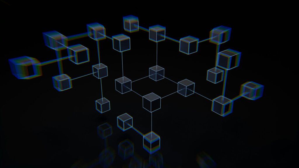 visual of blockchain data analysis in NFT Rarity