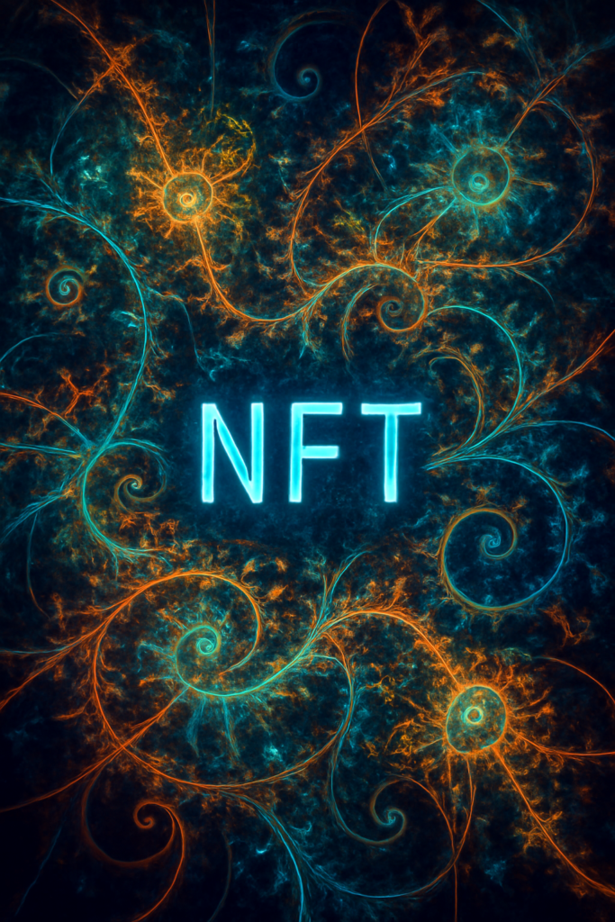 Futuristic Digital High-value NFTs Art by Fractal Algorithms