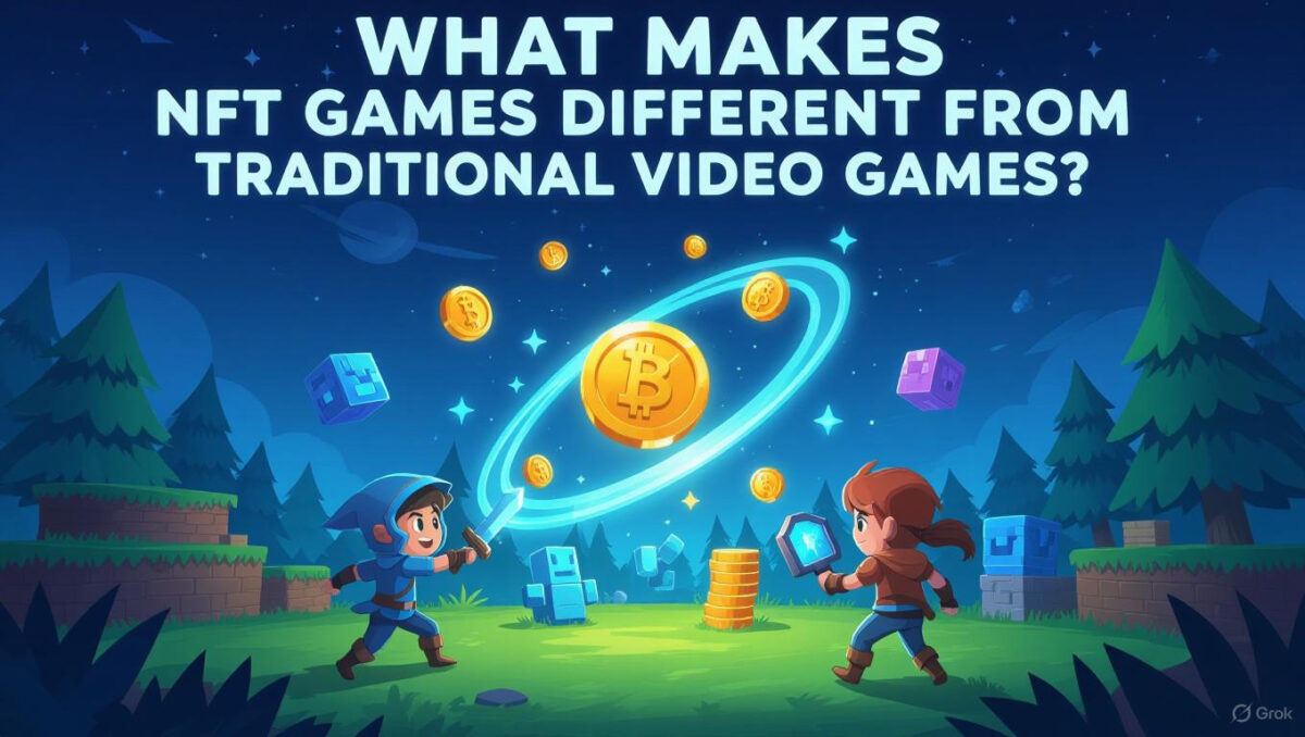What Makes NFT Games Different from Traditional Video Games?